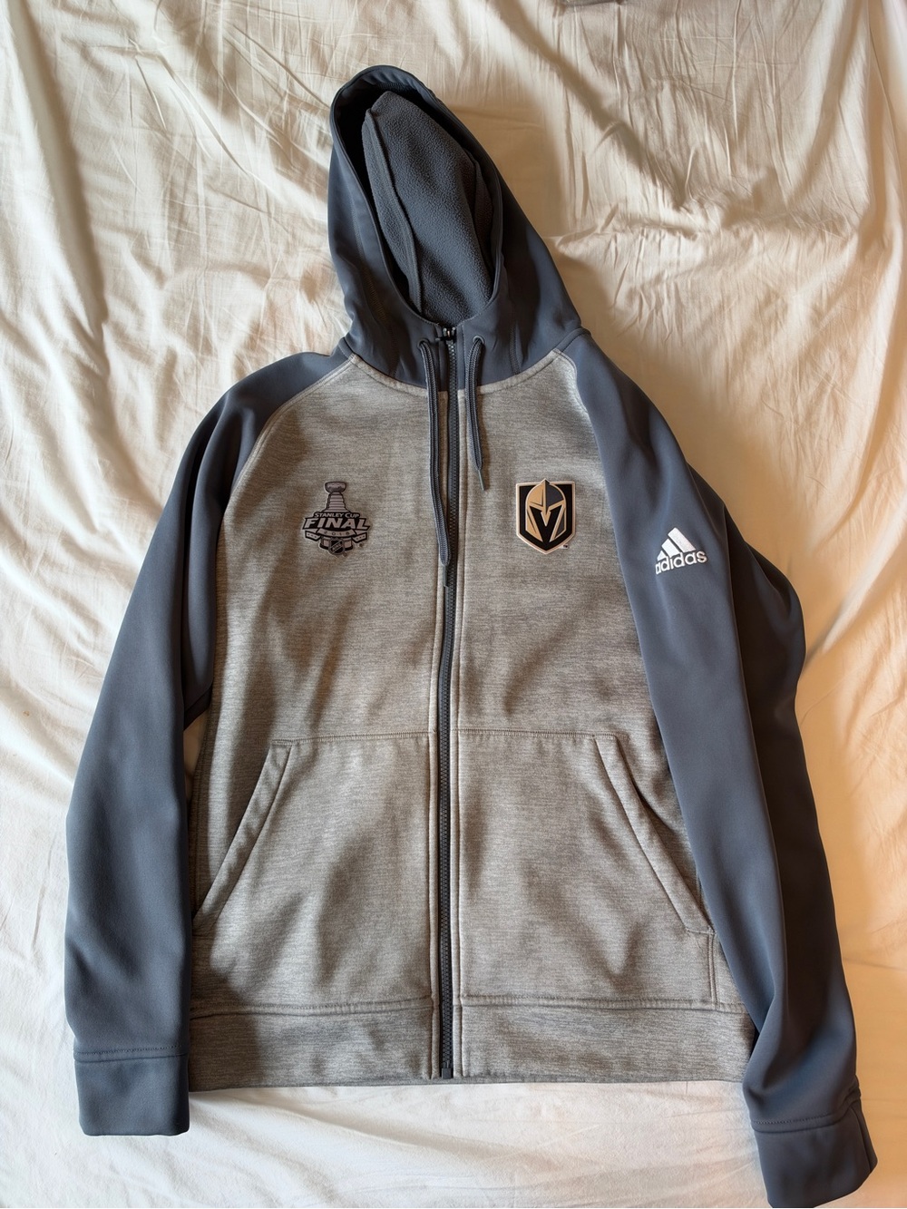 Adidas Vegas Golden Knights 2018 Stanley Cup Final Team Issue Hoodie Men’s M